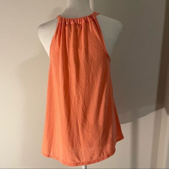 REWIND NWT Pink Tank Top w/ Cream Lace Front, Fixed Wooden buttons, Size M - Picture 8 of 8